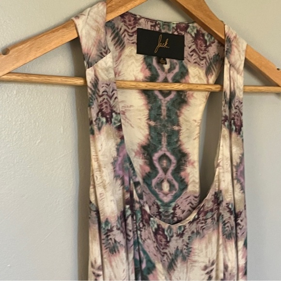 Nordstrom Jack Tie Dye Scoopneck Sleeveless Dress XS Small 2 - Picture 1 of 6